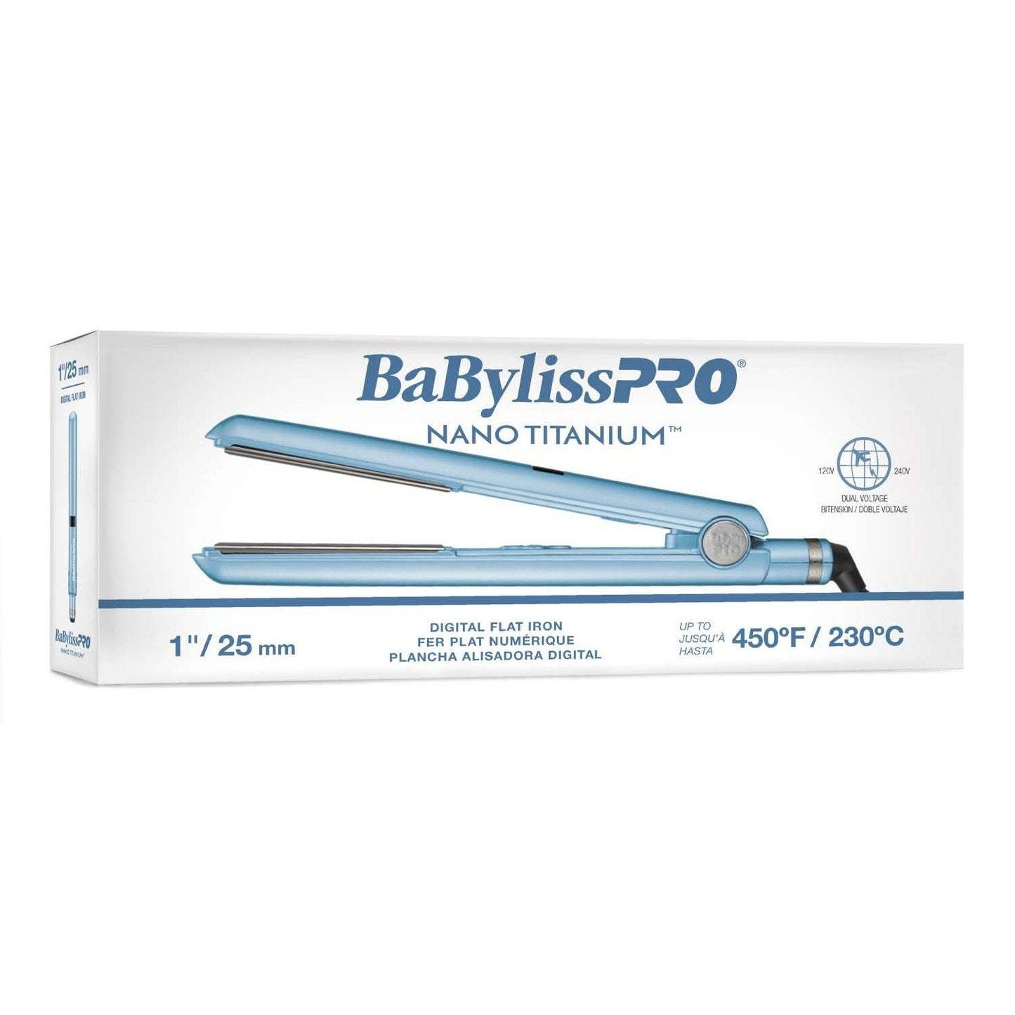 Babylisspro Nano Titanium Digital Straightener 1"