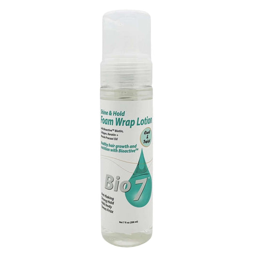 By Natures Bio7 Shine  Hold Foam Wrap Lotion