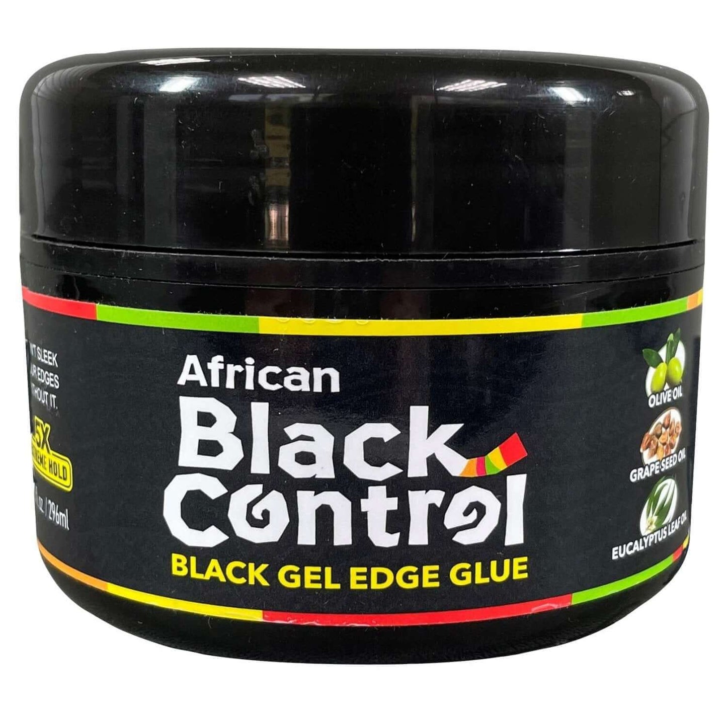 African Black Control Black Gel Edge Glue